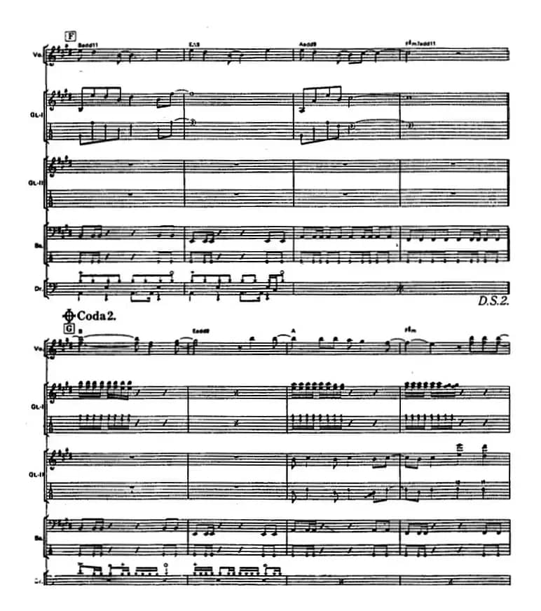 自得（名字是爱）（电贝司）