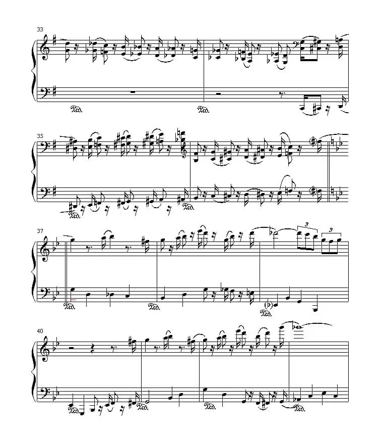 The pink panthre（美国动画片《粉红豹》主题曲）