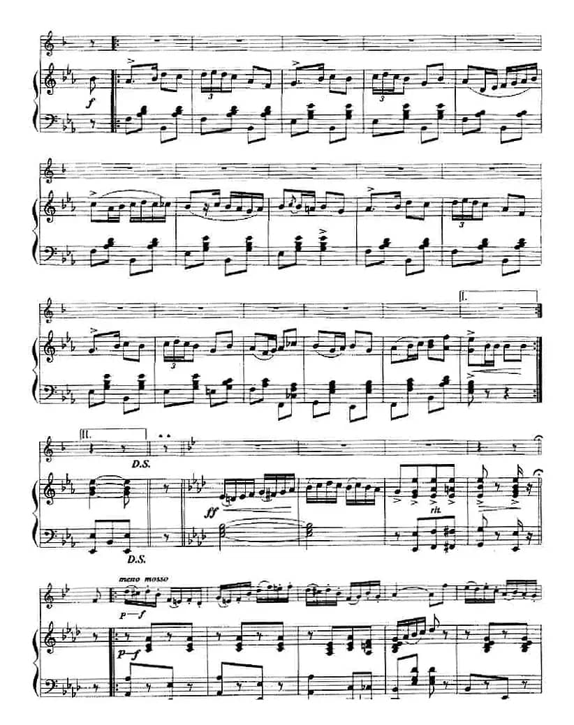 新友谊（小号+钢琴伴奏）