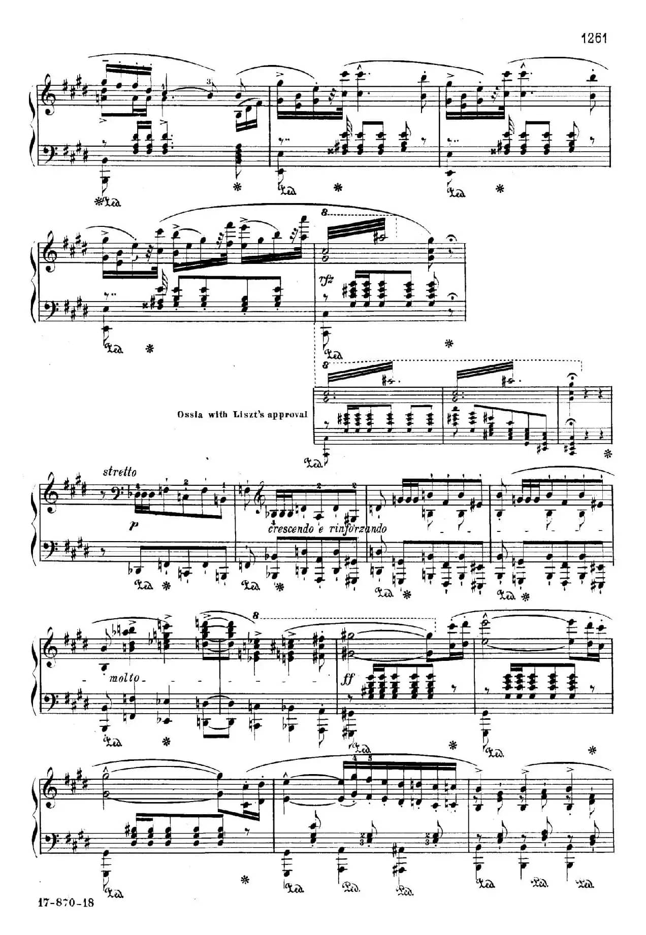 Two Polonaises S.223（2首波洛奈兹舞曲·E大调）