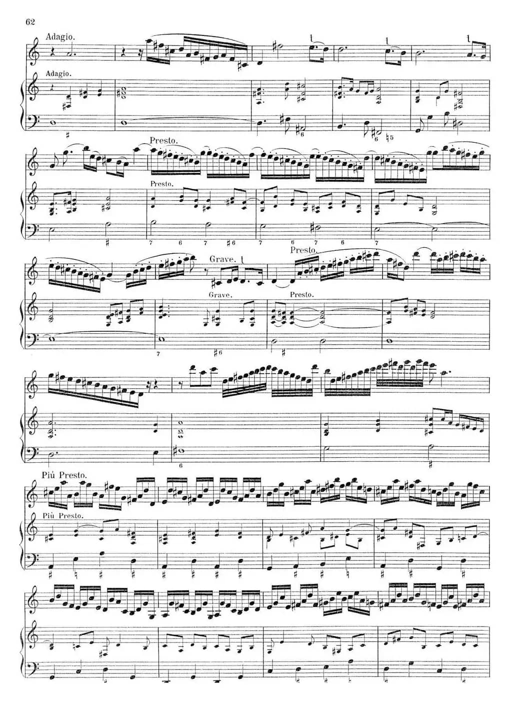 Biber Violin Sonata VII（小提琴+钢琴伴奏）