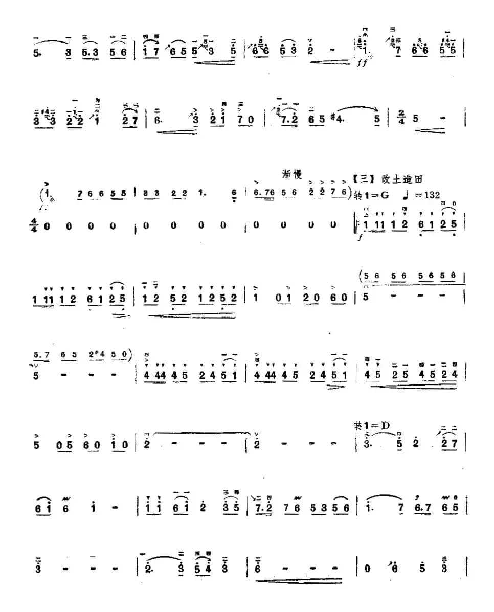 太行儿女学大寨