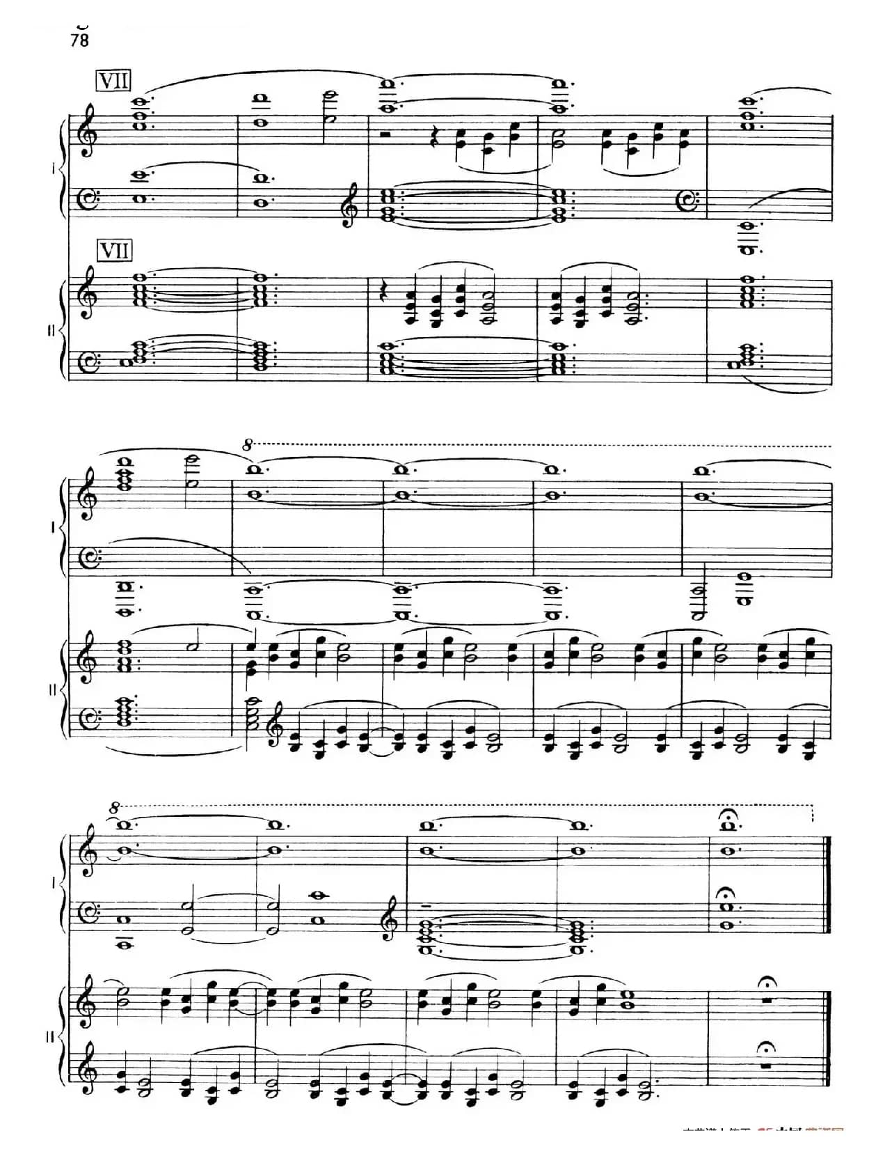 The Planets Op.32（双钢琴）（行星·第五乐章 土星—老年使者）