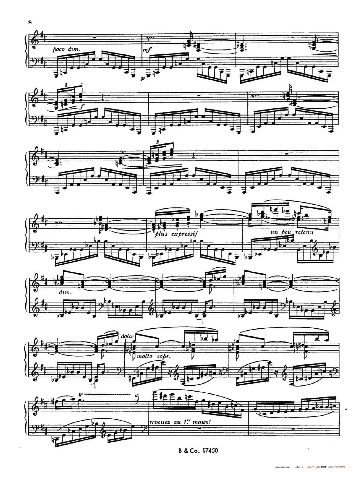 Premiere Etude de Concert Op.65(第一号音乐会练习曲)