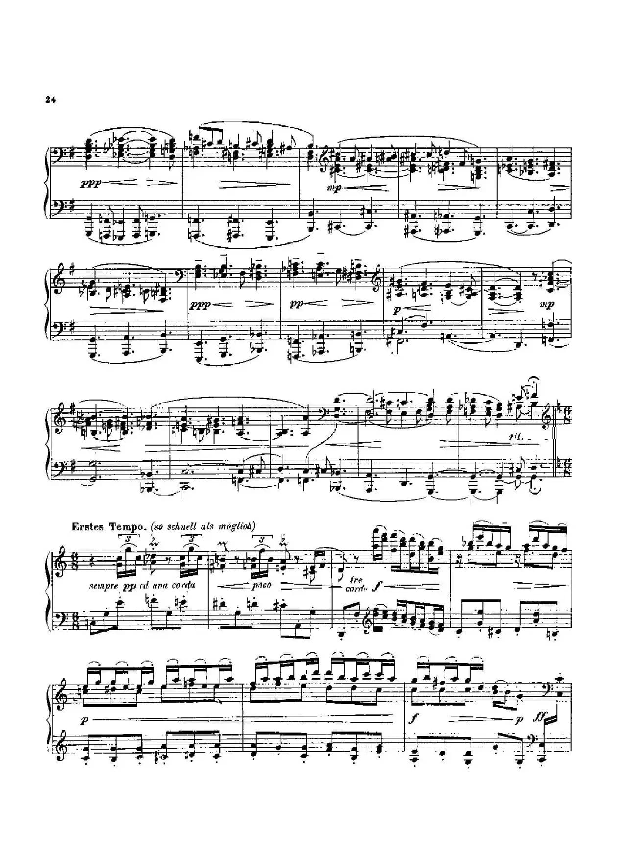 Six Intermezzi Op.45（6首间奏曲·4）