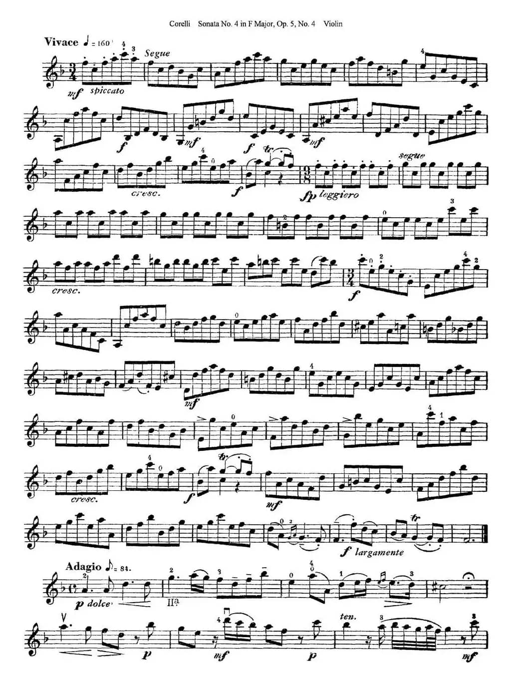 Sonata No.4 in F MajorOp.5 No.4
