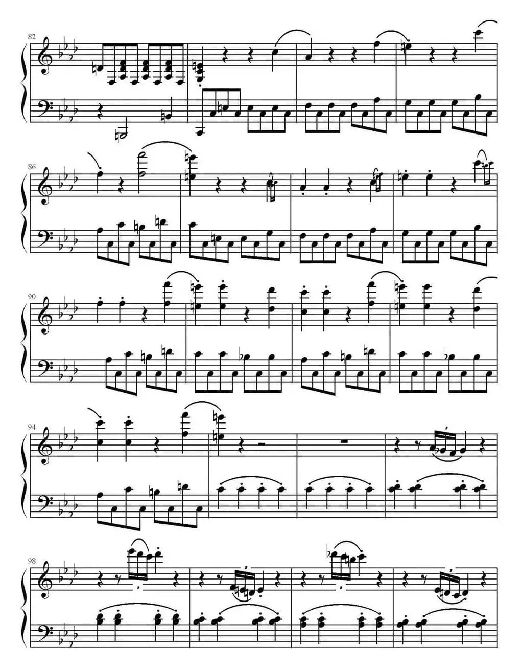 奏鸣曲第一乐章 