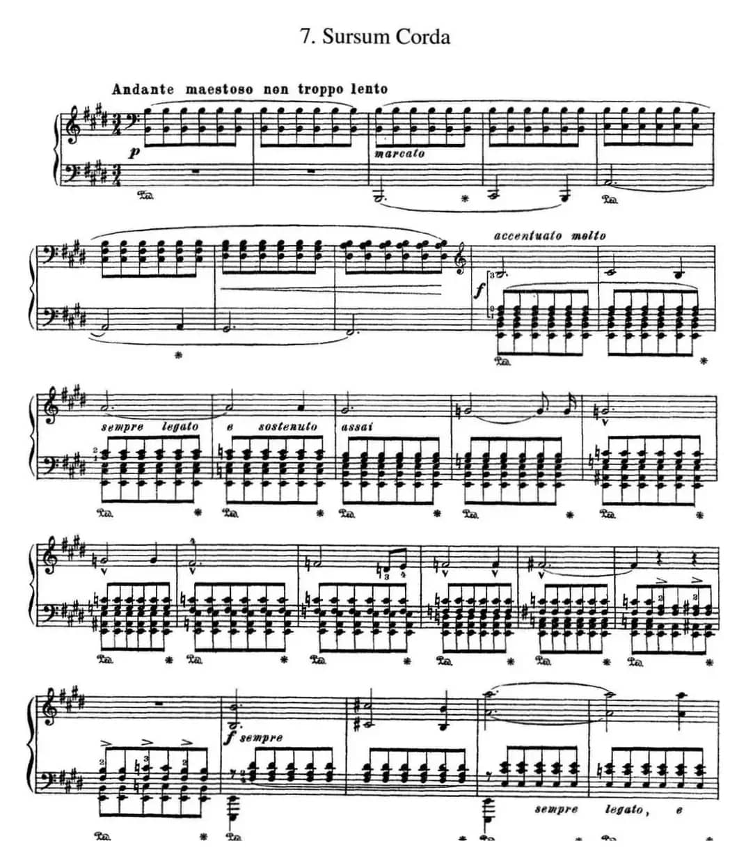 李斯特 旅游岁月 第三集 S.163 No.7 净心