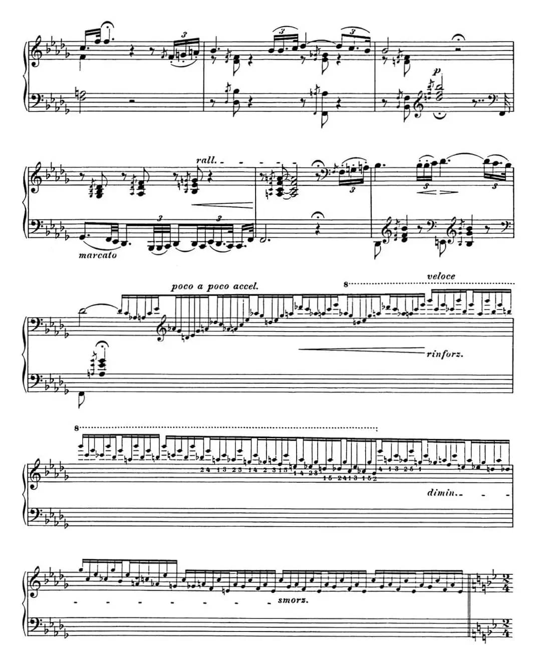 李斯特 匈牙利狂想曲 Hungarian Rhapsodies S.244 No.6