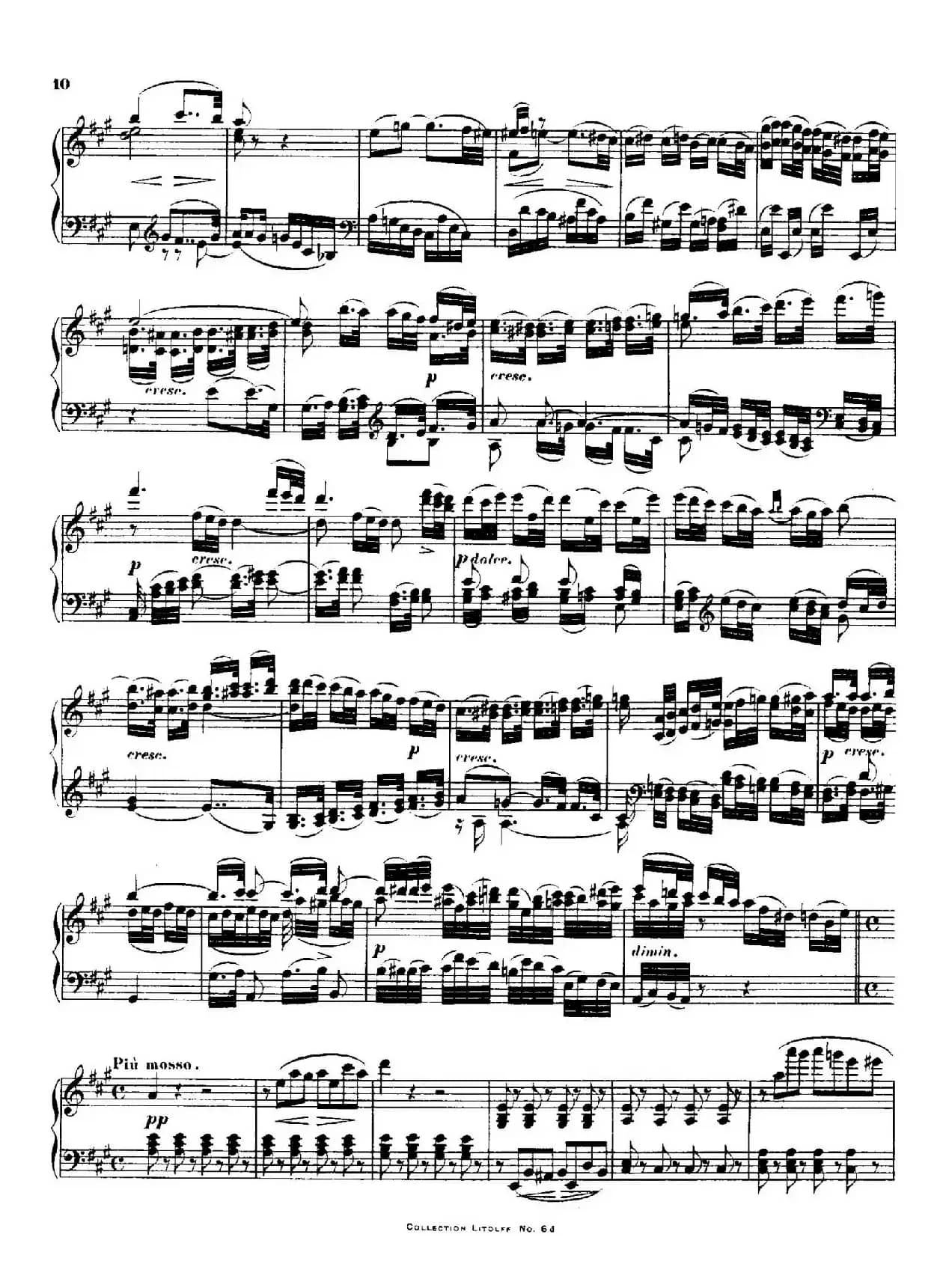 Quartet No.14(升c小调第十四弦乐四重奏钢琴版)