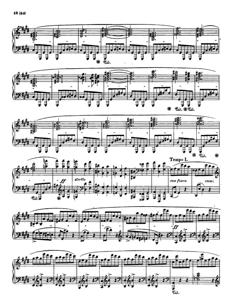 升c小调钢琴谐谑曲Op.39（第三号）