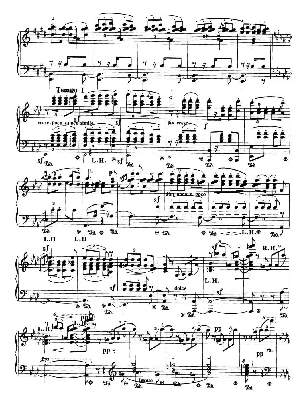 哈巴涅拉（夏布里埃作曲版）