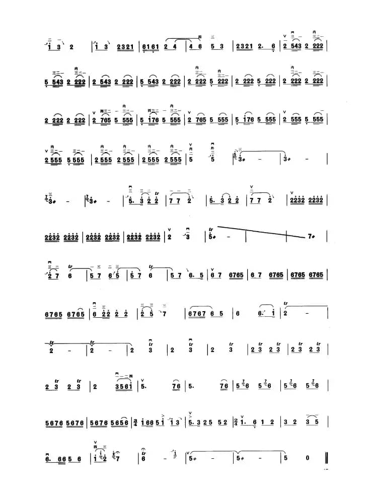 山乡节日（板胡曲集第九级）