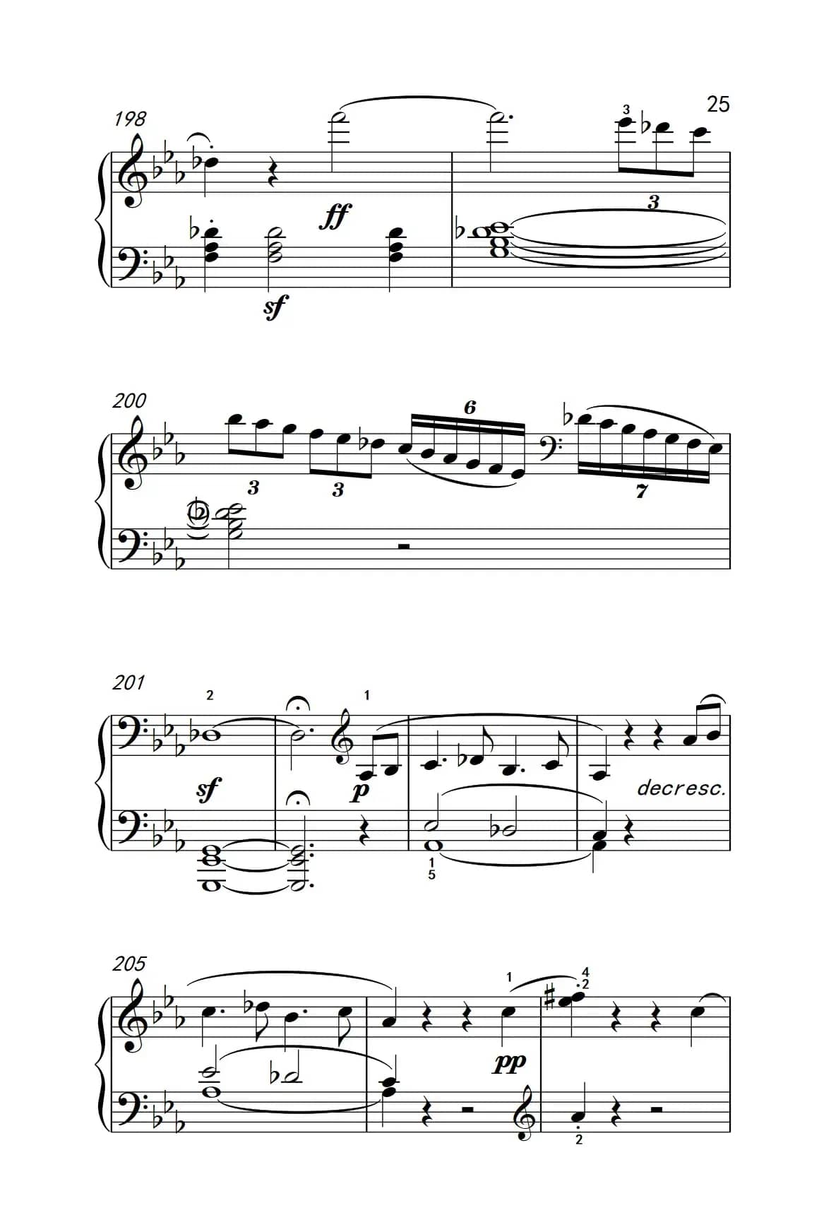 第八钢琴奏鸣曲（悲怆） 快板的回旋曲