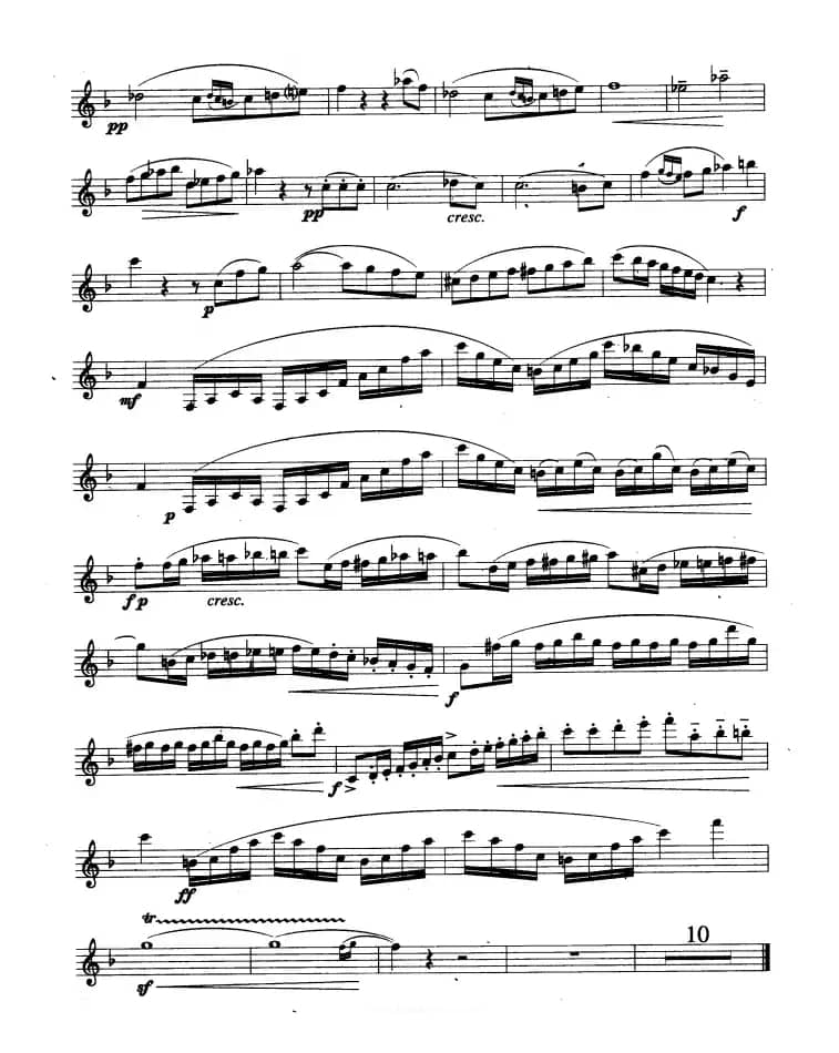 单簧管考级教材·第五级