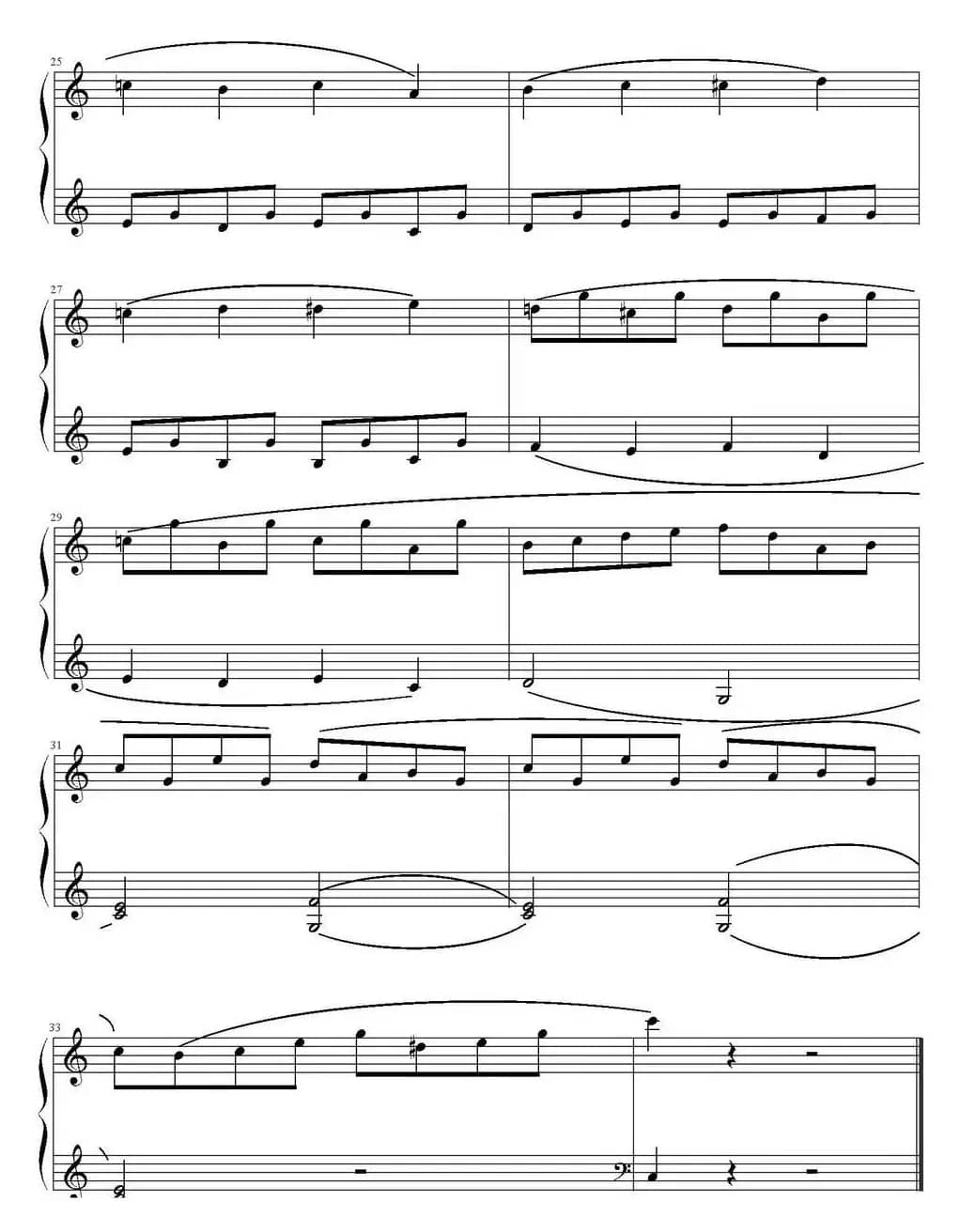 安慰（弗里德里希·布格繆勒Op.100，No.13）