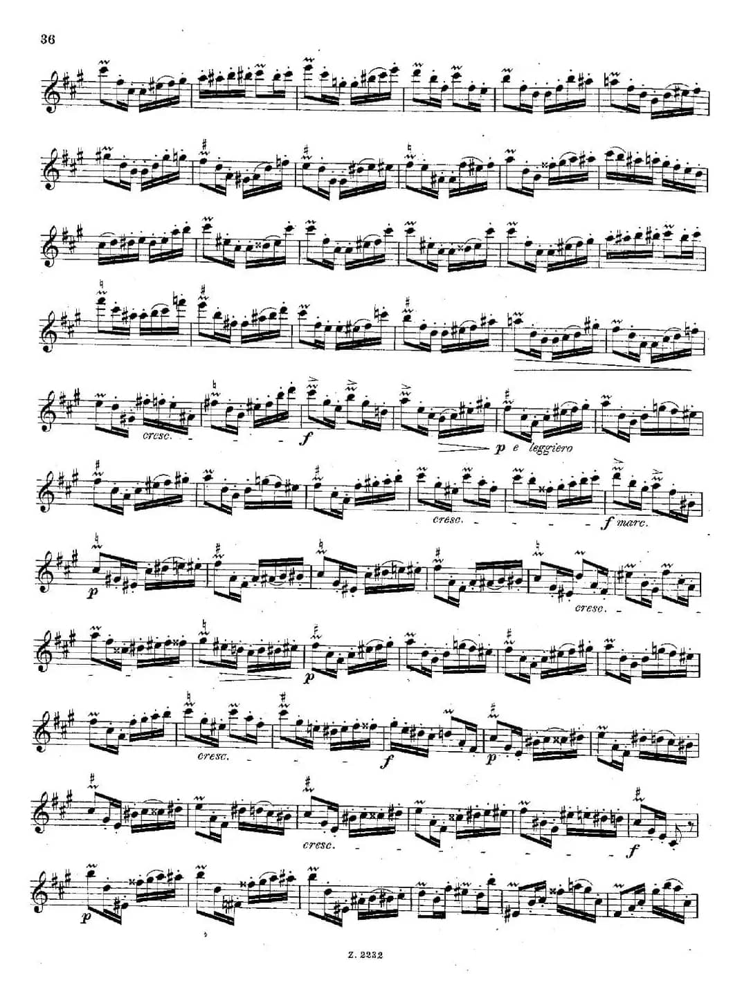 Schule der Virtuosität. Op. 60（8）