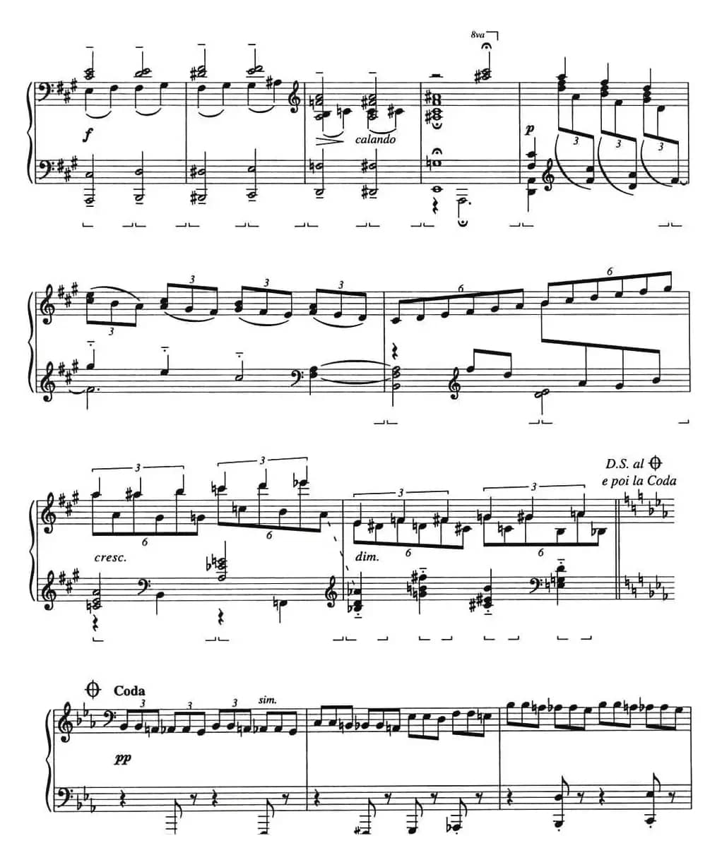 Etude 1.Liza（乔治·格什温练习曲·1、莉萨）