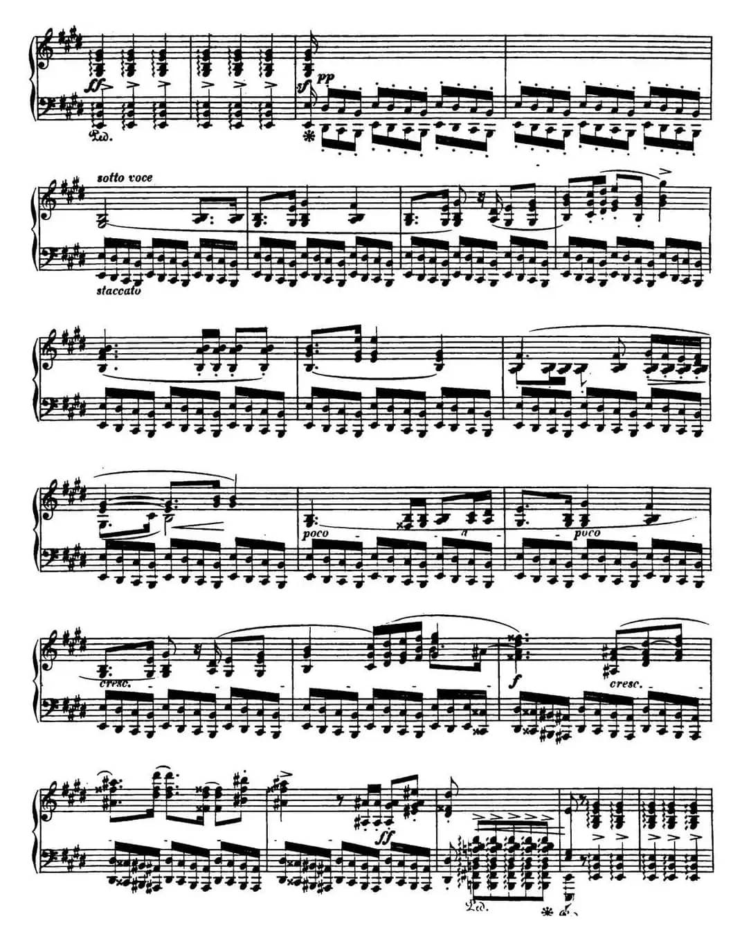 肖邦 波兰舞曲 英雄 Op.53 降A大调 Polonaise