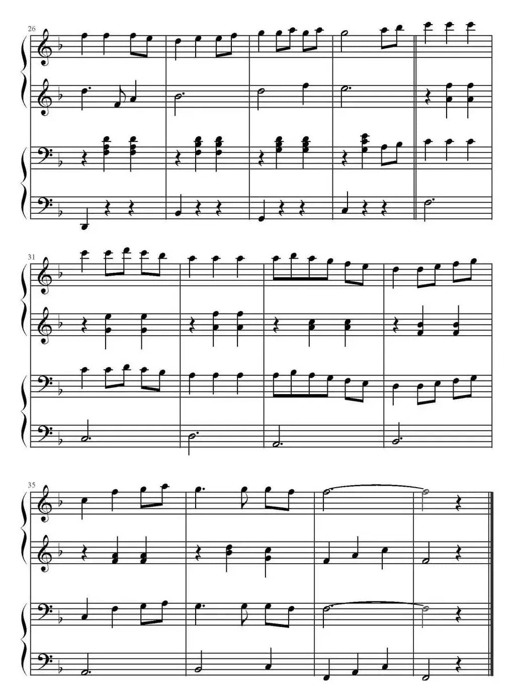 总是一次又一次（《神隐少女》主题曲、四手联弹）