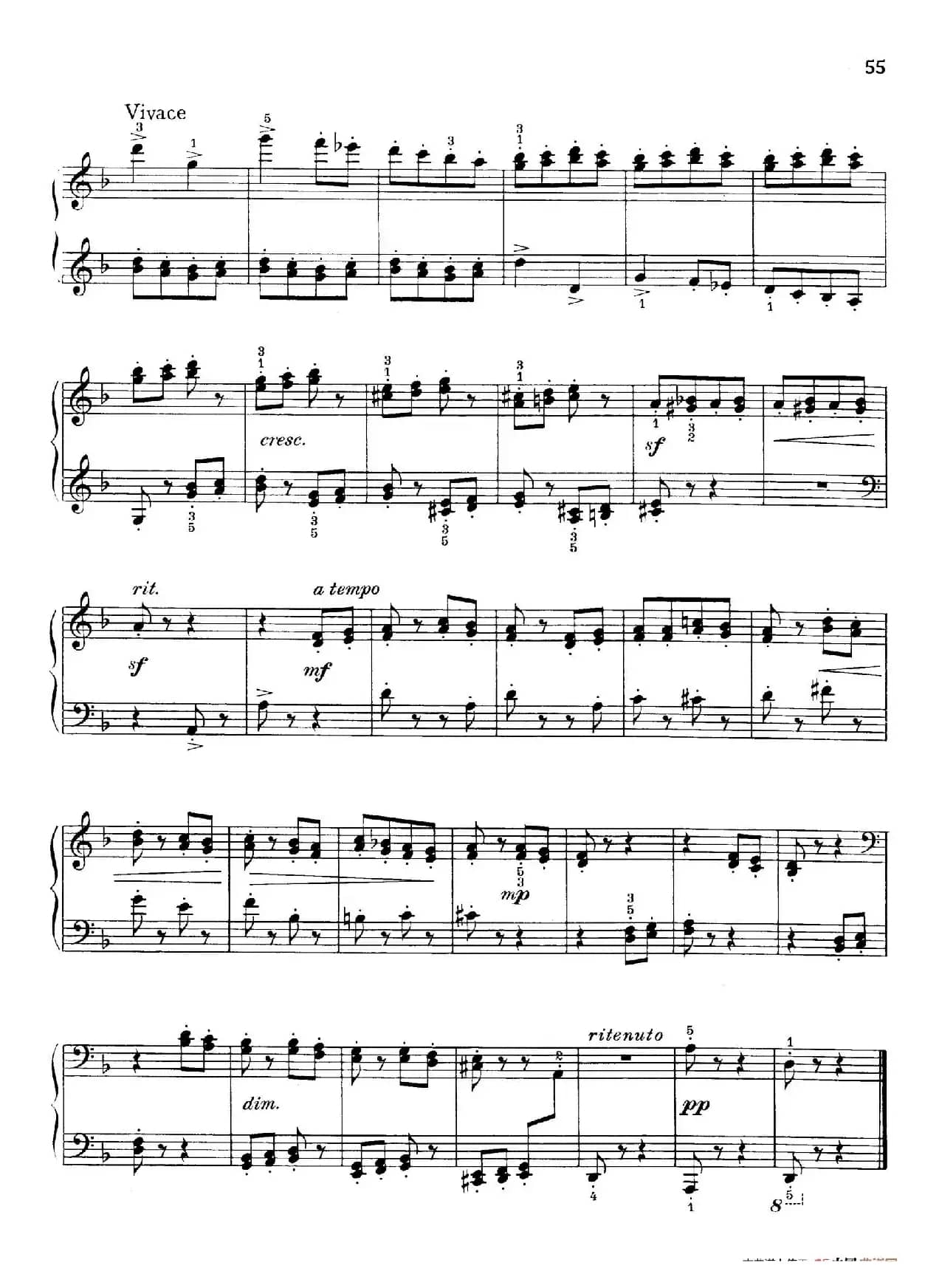 Thirty Pieces For Children Op.27（30首儿童钢琴曲 26—30）