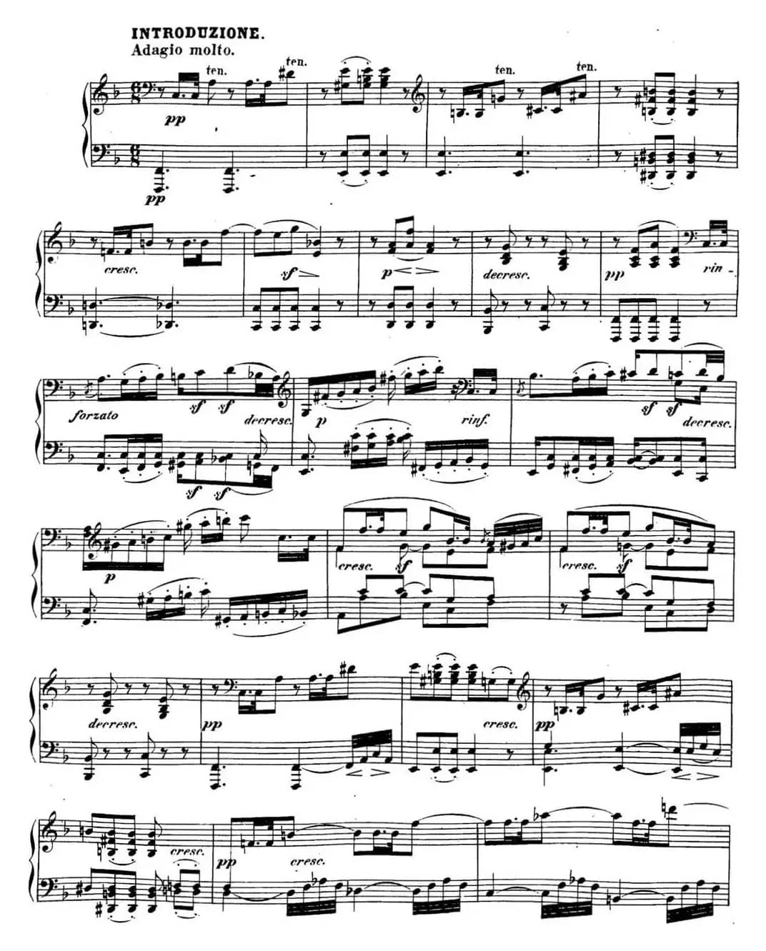 贝多芬钢琴奏鸣曲21 黎明（华尔斯坦） C大调 Op.53 C major