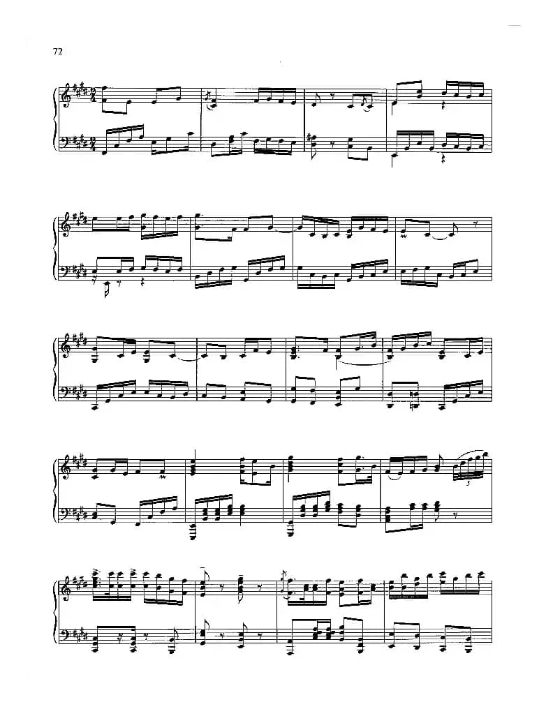 雄心壮志冲云天（钢琴组曲《红灯记》八）