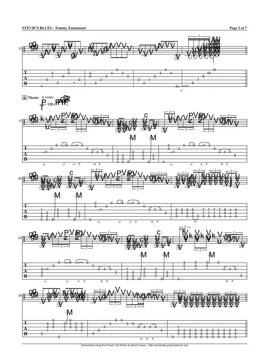 tommy emmanuel：stevies blues（指弹吉它）