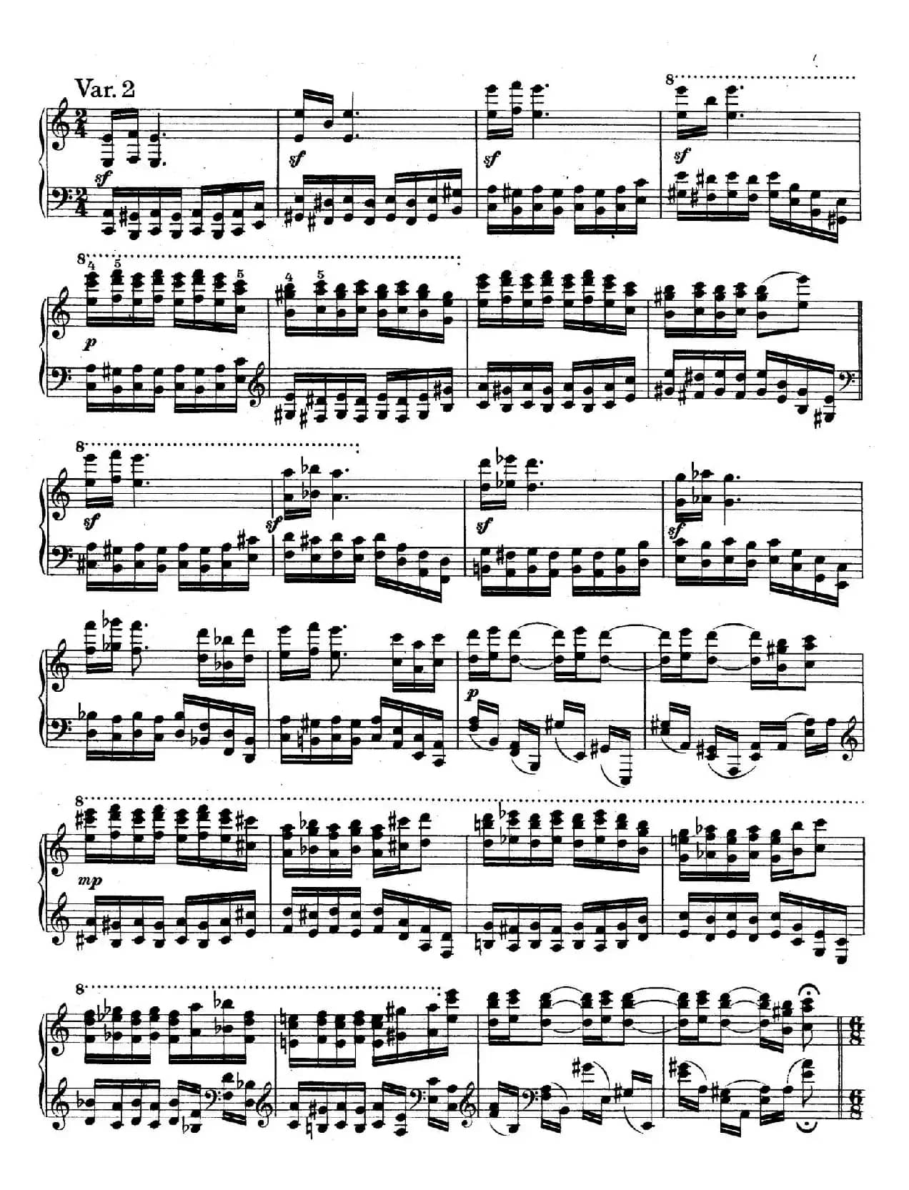 帕格尼尼主题变奏曲（Op.35 Livre1）