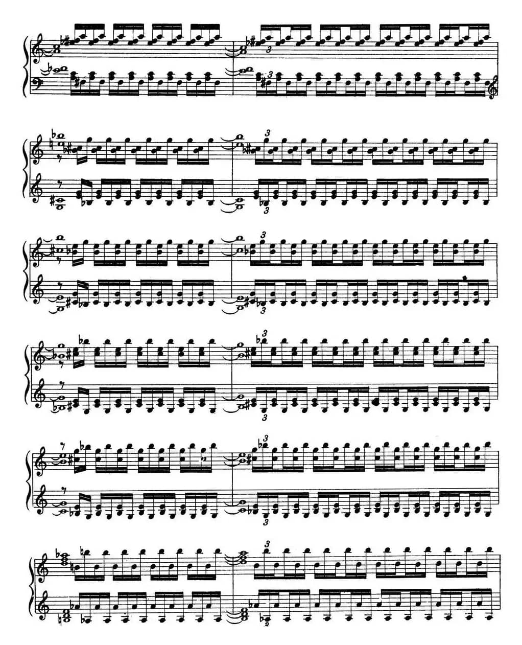 Technical Exercises S.146（李斯特钢琴技巧练习 BOOK Ⅸ）