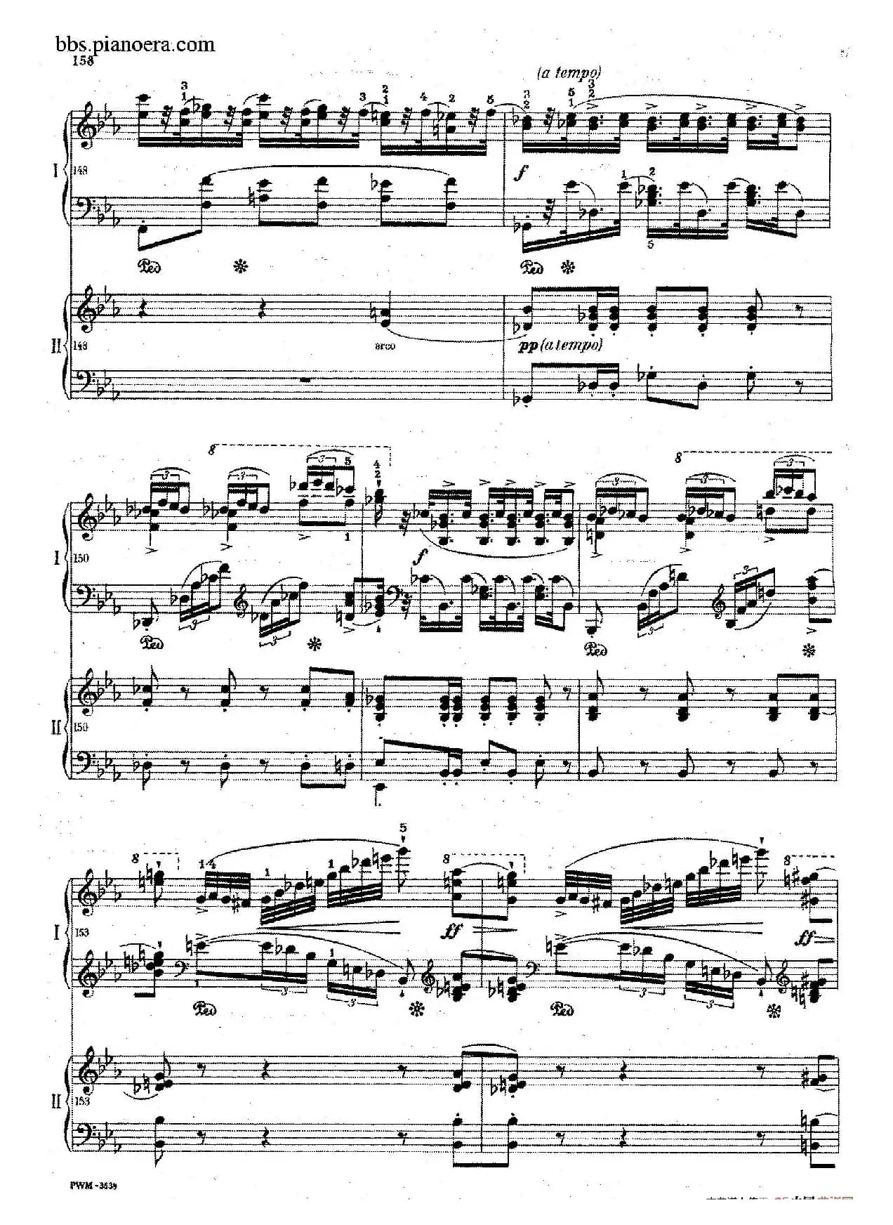Grande Polonaise Brilliante Preceded by an Andante Spianato Op.22（平静的行板与华丽的波兰舞曲·双钢琴版）