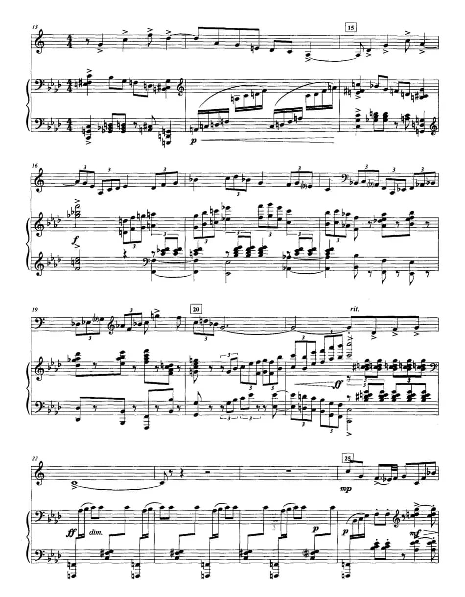 奏鸣曲（四 [圆号+钢琴]）