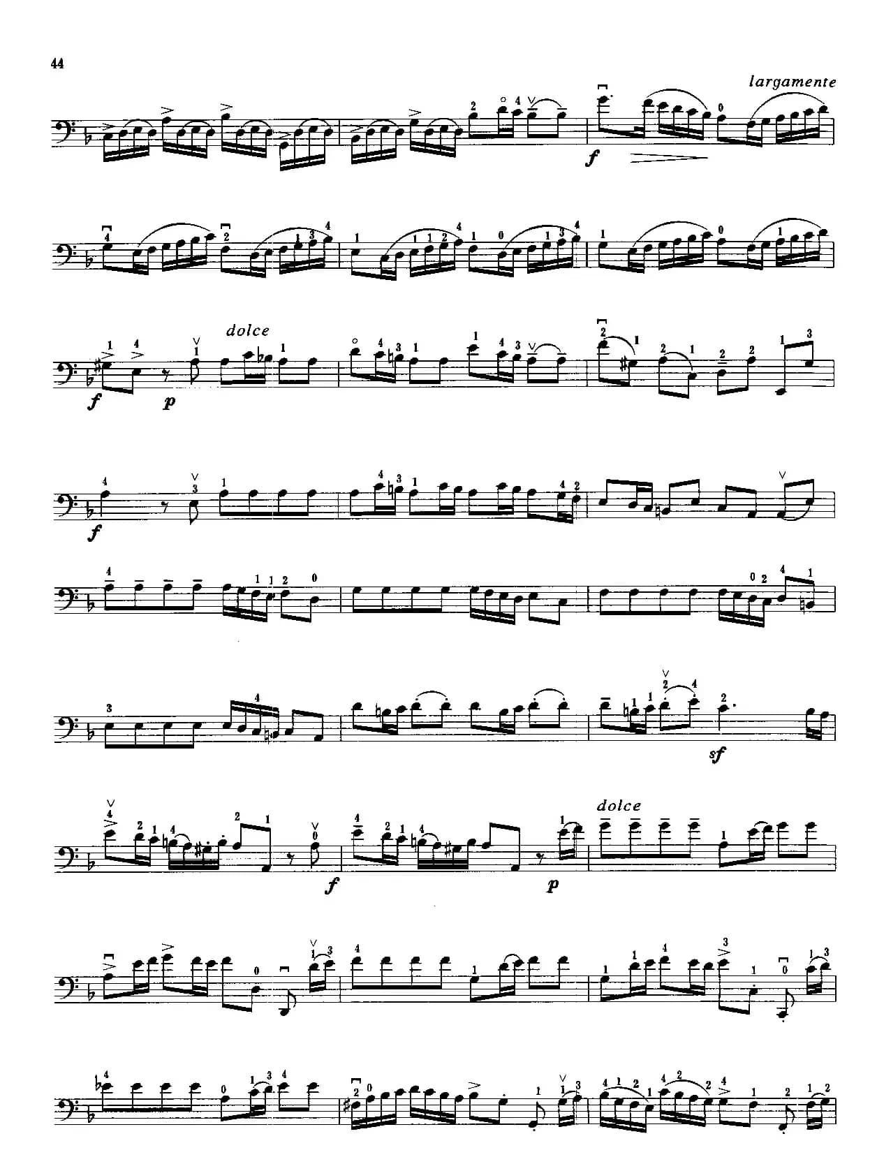 d小调协奏曲（大提琴）