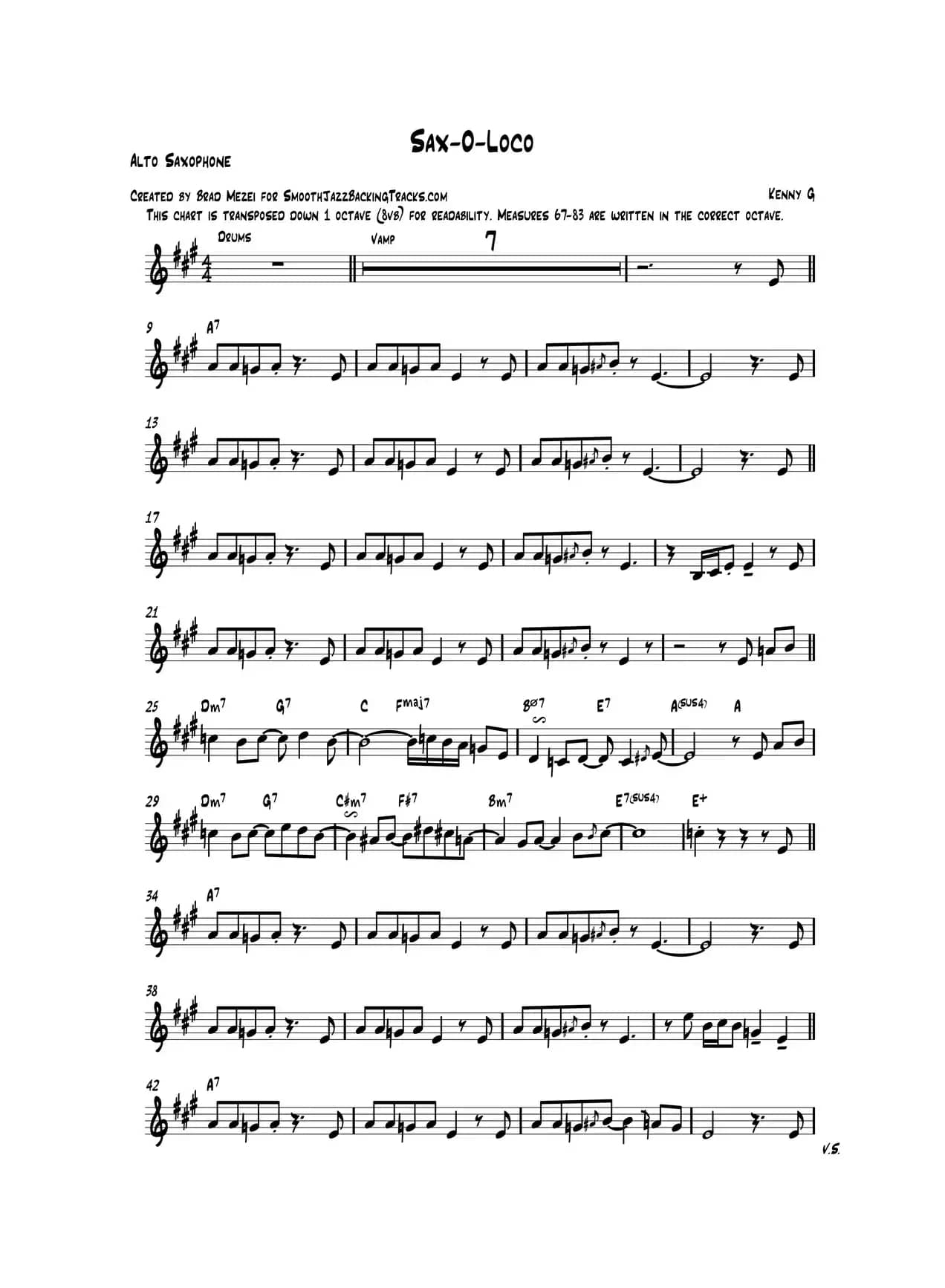 Sax-o-Loco（中音萨克斯）