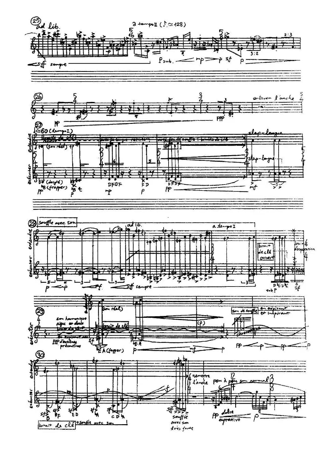 《痕迹》之三（单簧管）