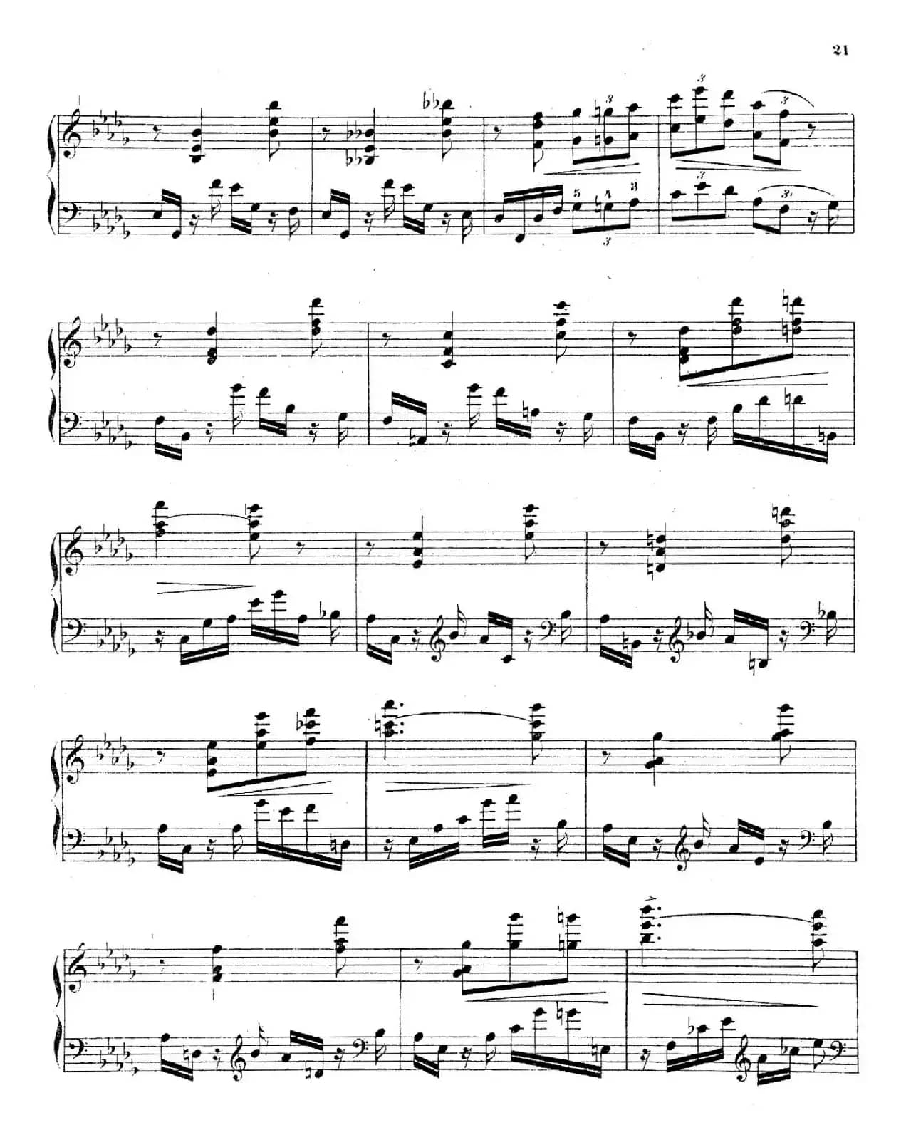 Characteristic Pieces Op.36（8首个性小品·3）