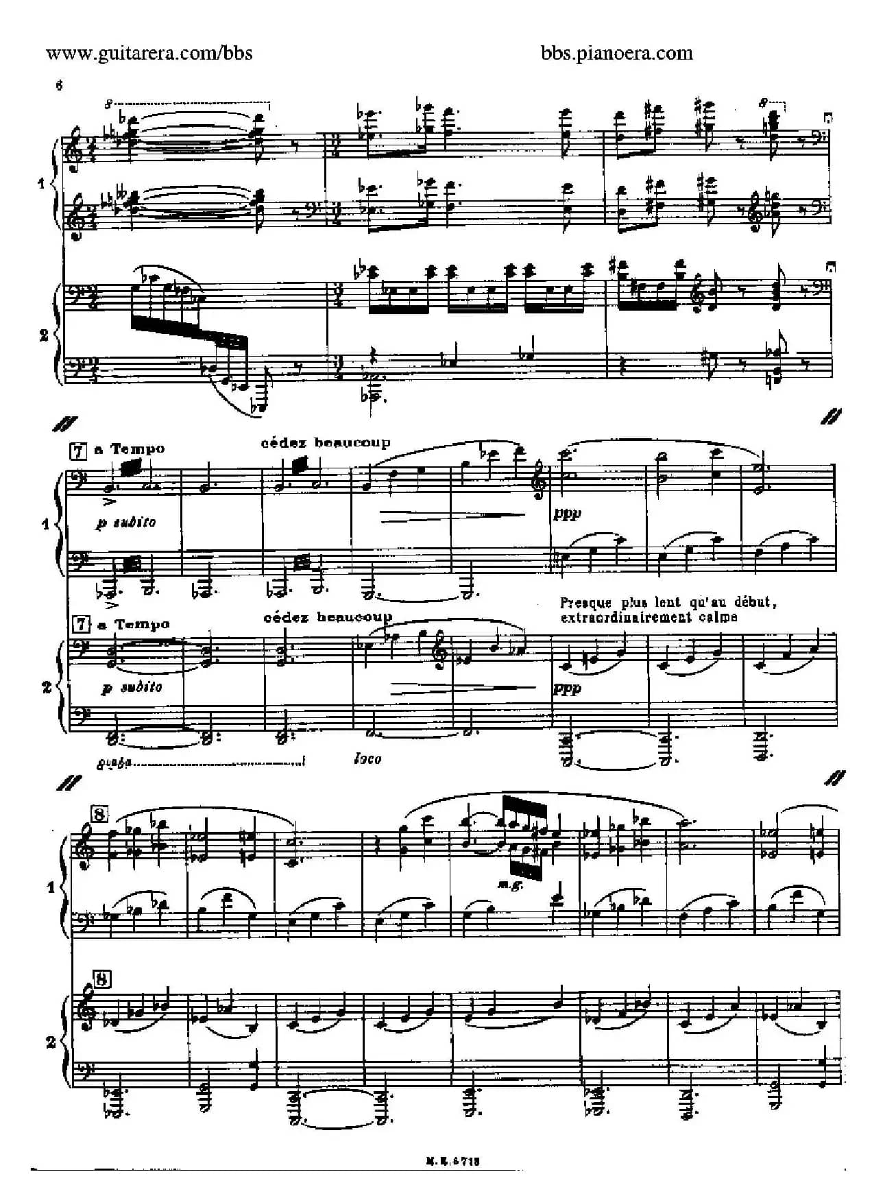 Sonata for Two Pianos（双钢琴奏鸣曲）