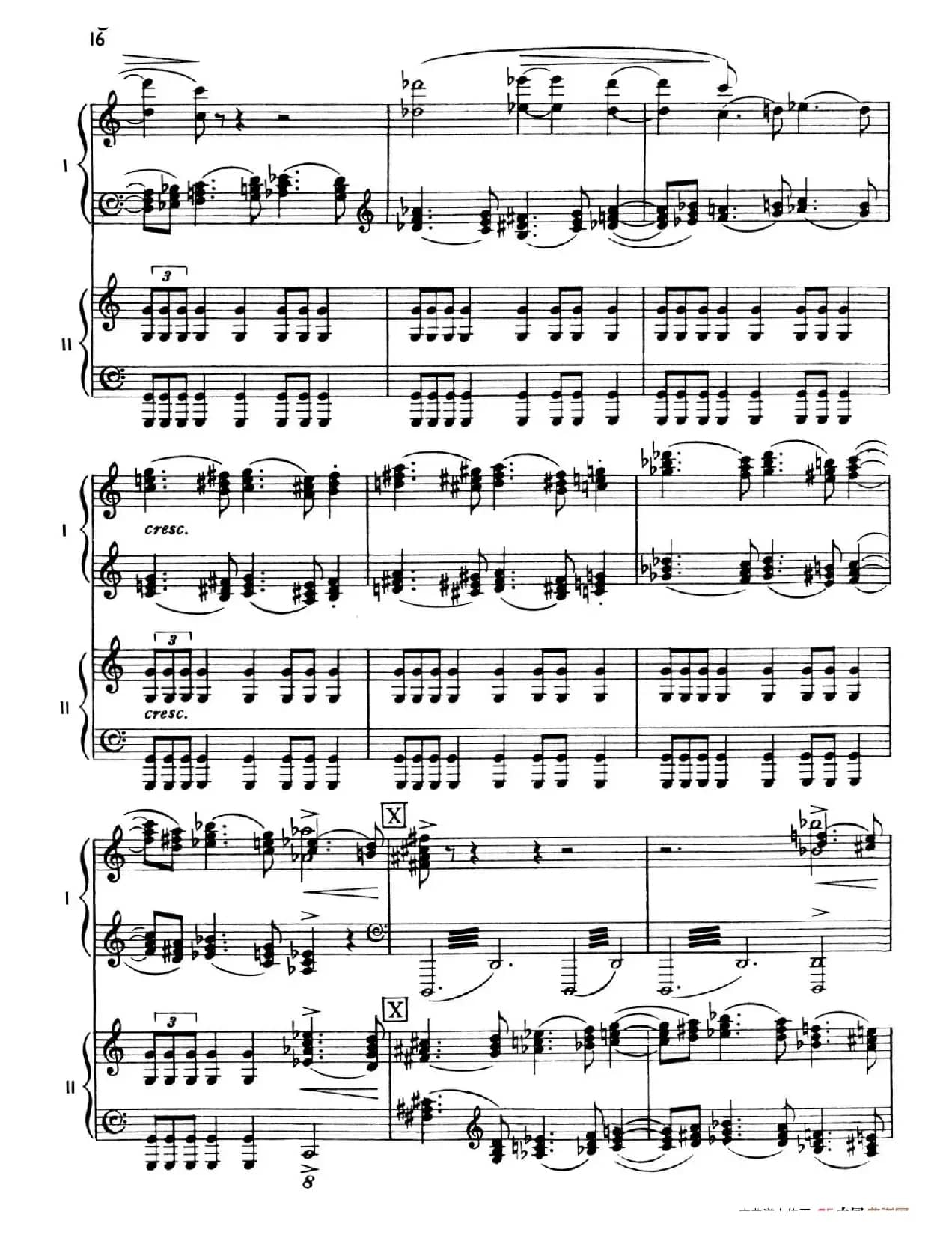 The Planets Op.32（双钢琴）（行星·第一乐章 火星—战争使者）