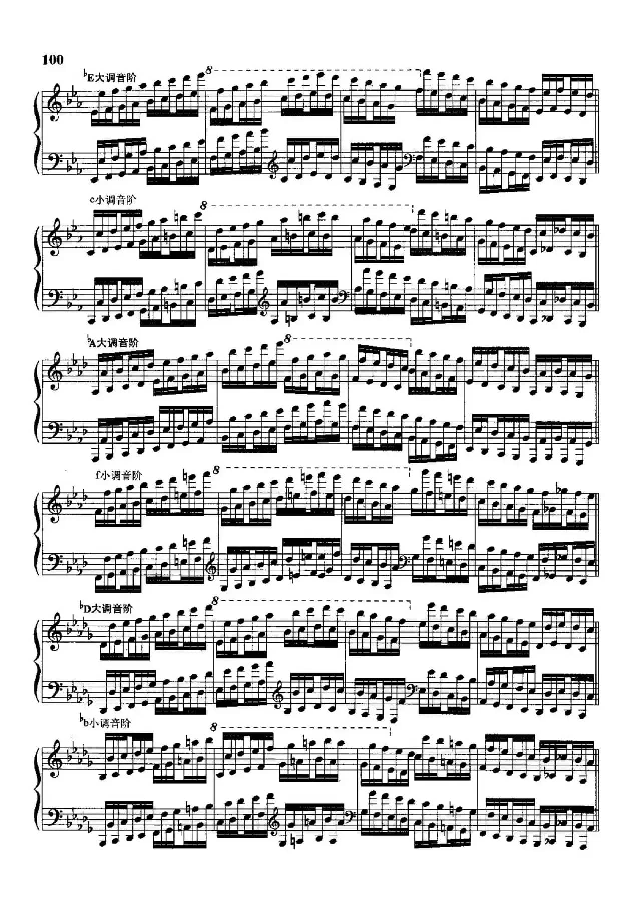 哈农钢琴练指法（第三部分·55—57）