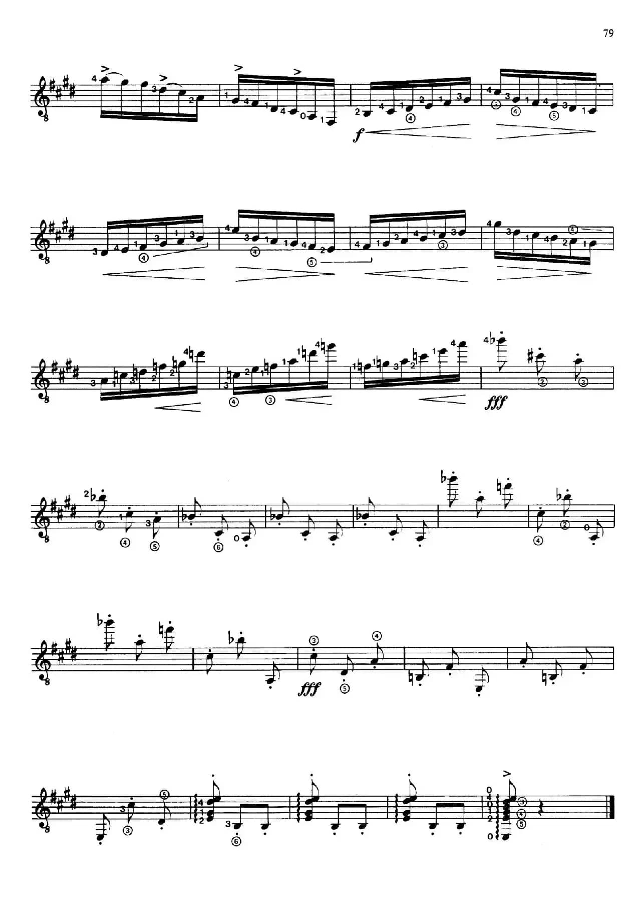 Joaquin Rodrigo Music for Guitar（罗德里戈吉他音乐P69-79（古典吉他）