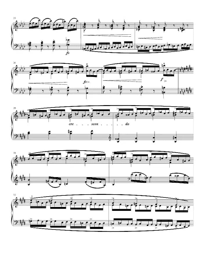 肖邦练习曲op10.4