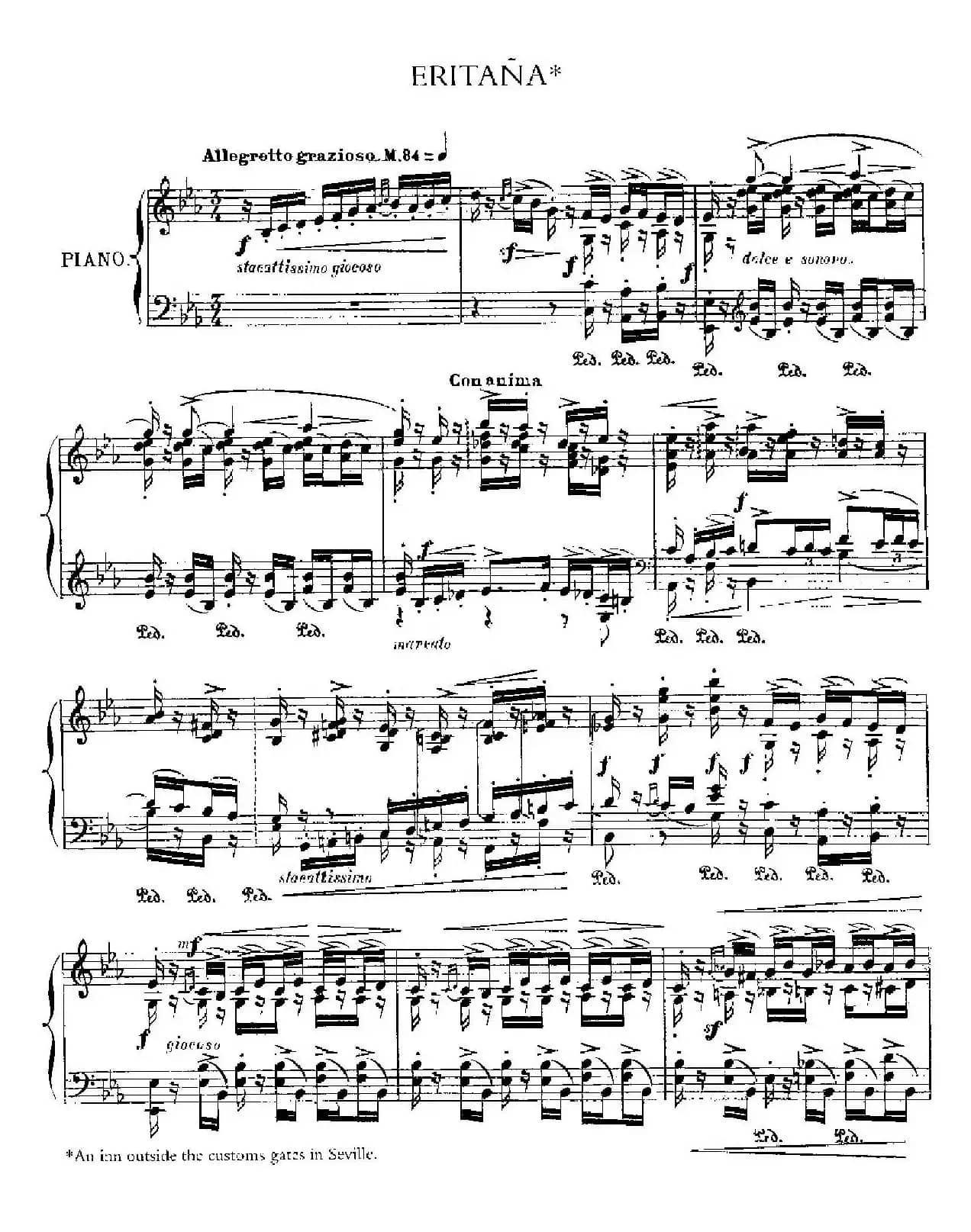 伊贝利亚组曲：ERITANA