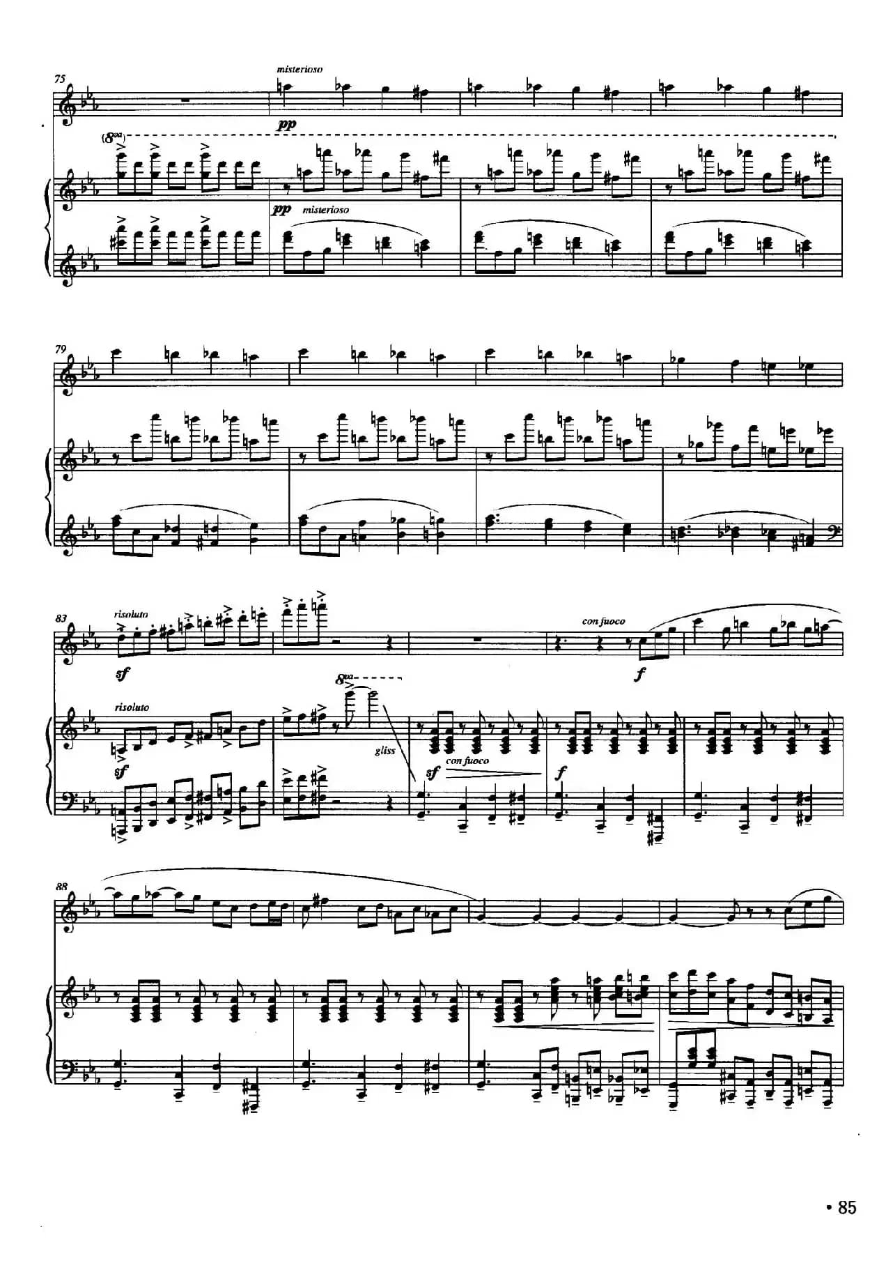 对一段时光的记忆（长笛+钢琴）