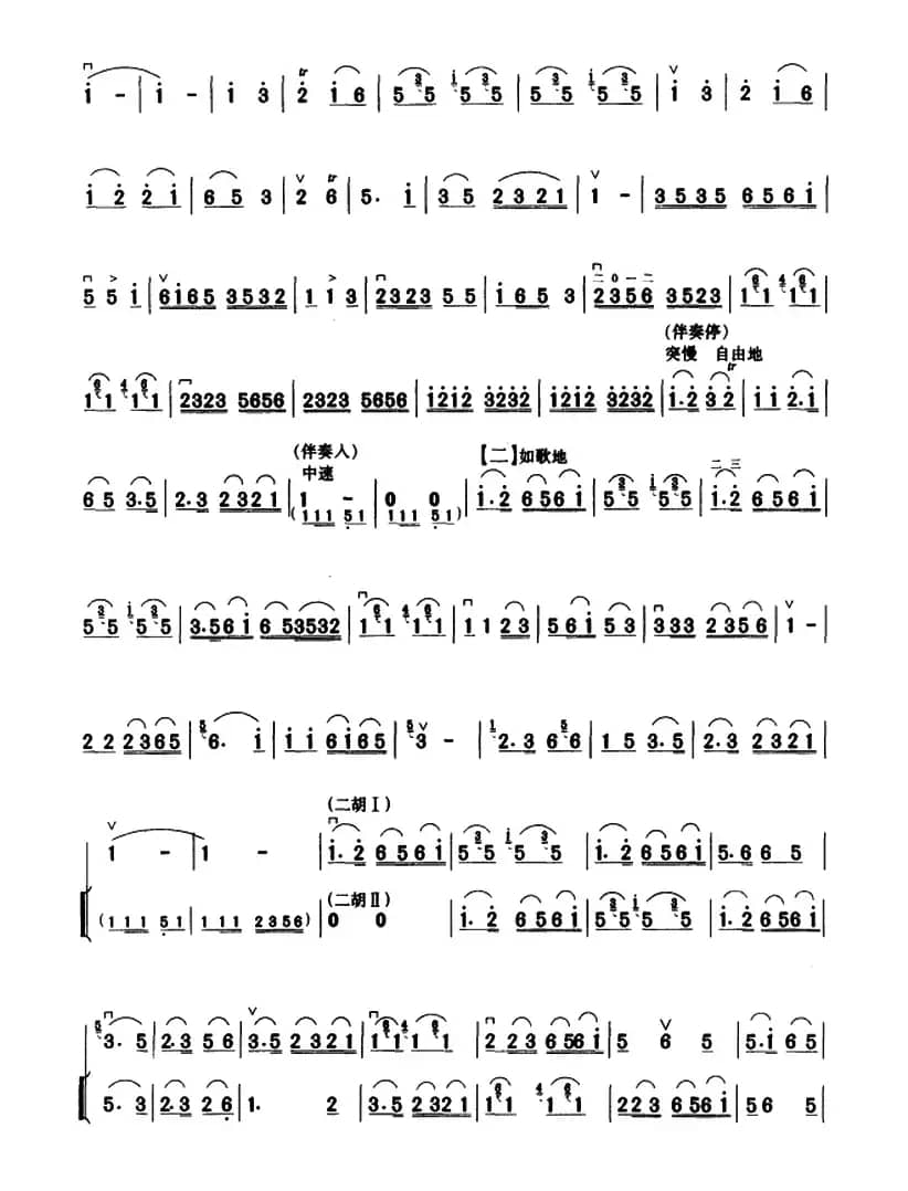 北京有个金太阳（齐奏曲）