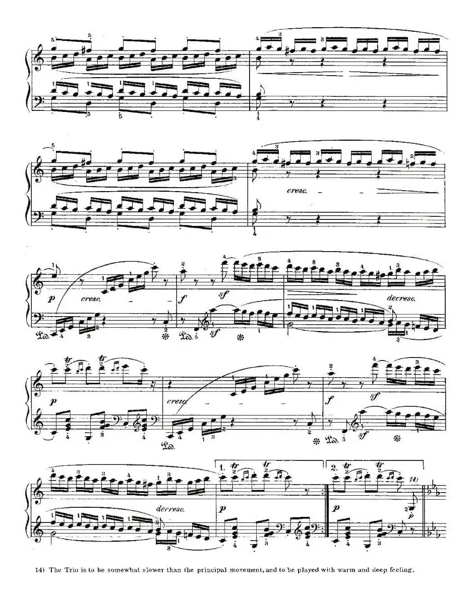 贝多芬钢琴小品（Bagatelles）（Op.33 之5）