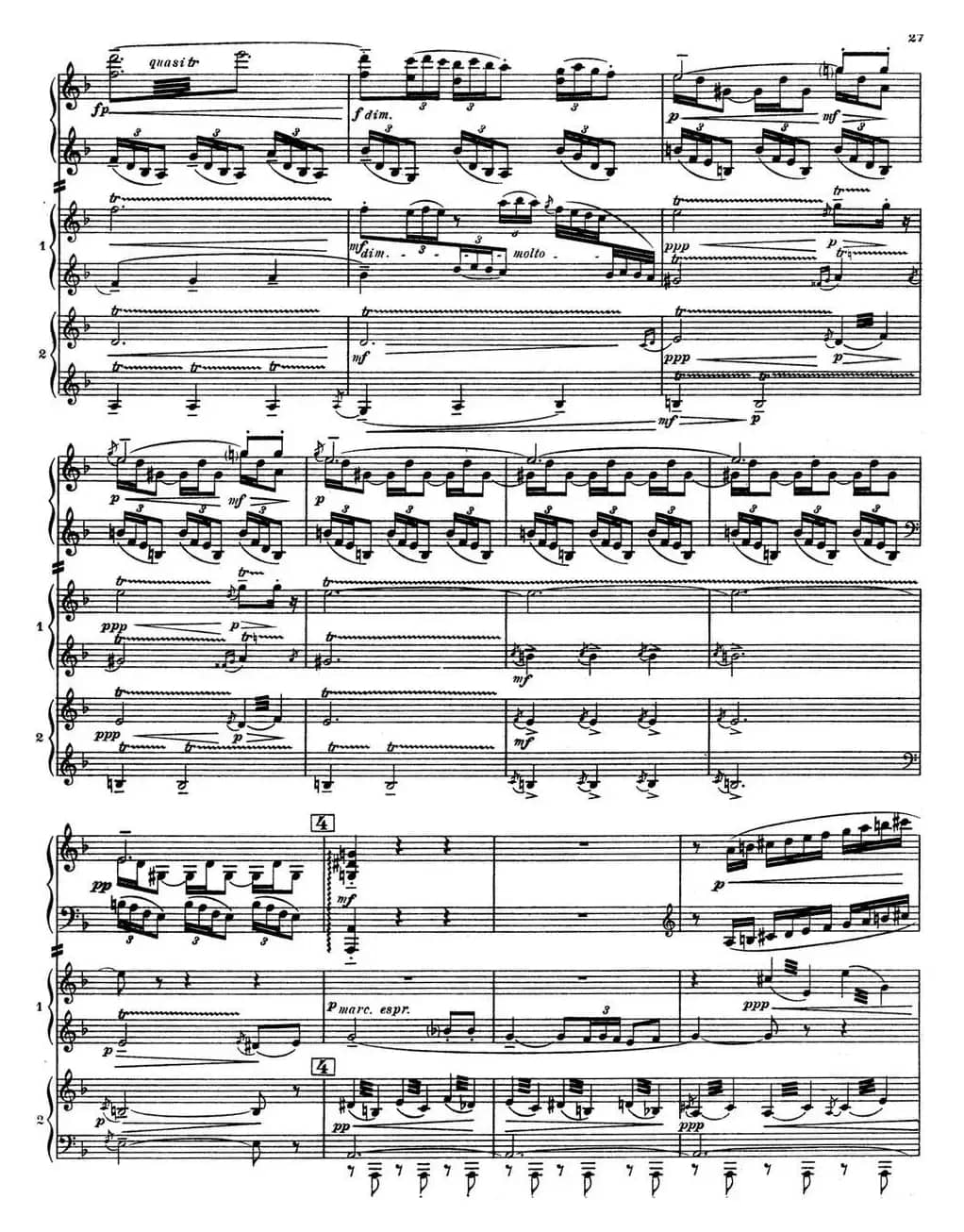 Nights in the Gardens of Spain 西班牙花园之夜 双钢琴版(Ⅱ-Danza lejana)