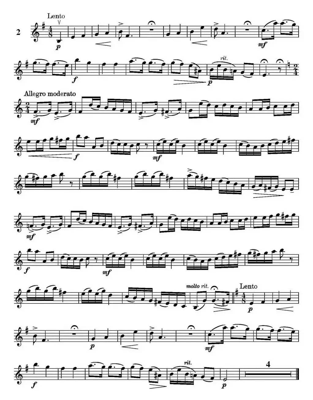 KONZERT G-dur（Oskar Rieding Op.34）