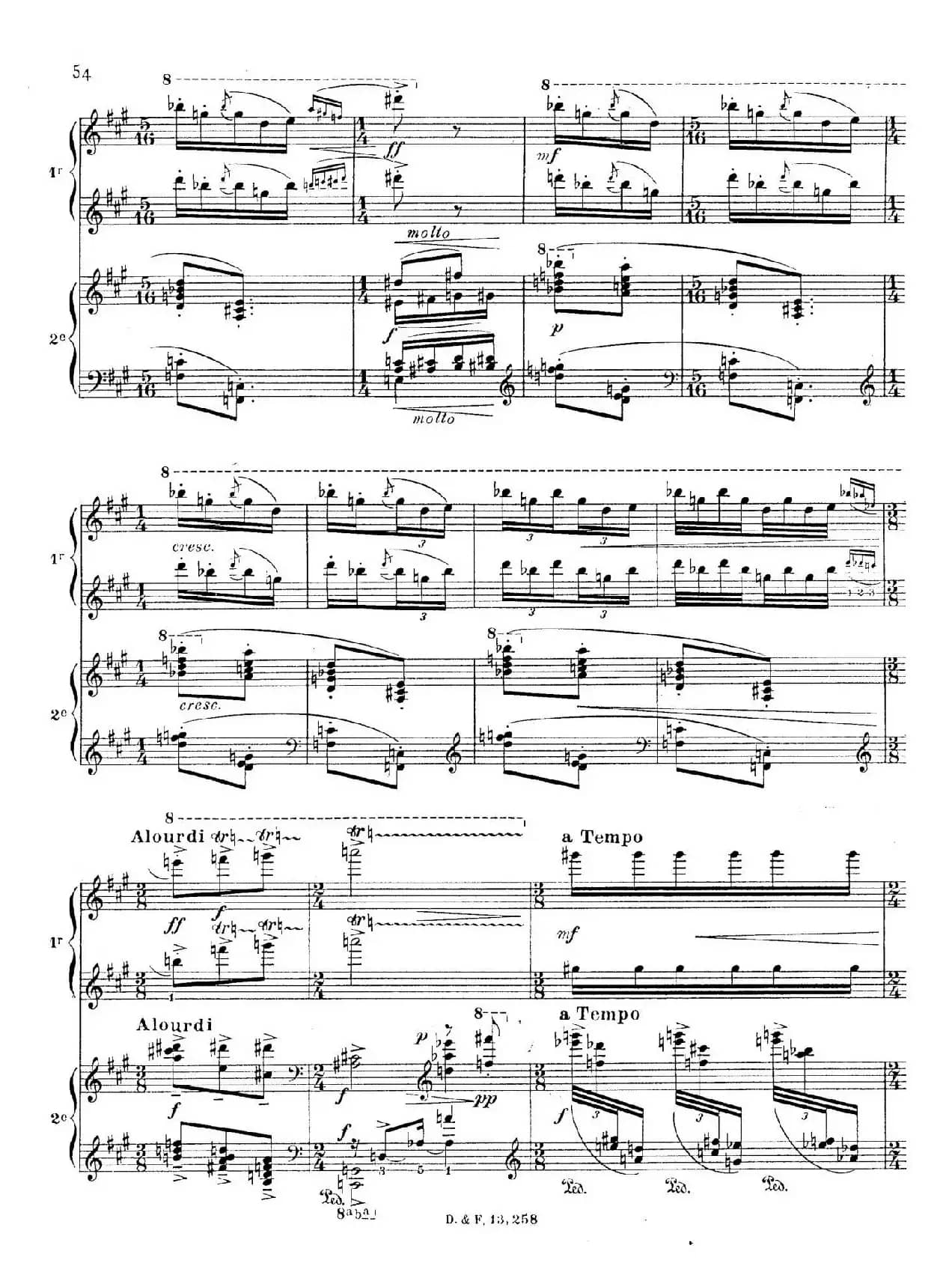 Visions de l'Amen（阿门的幻想·双钢琴·Ⅴ）