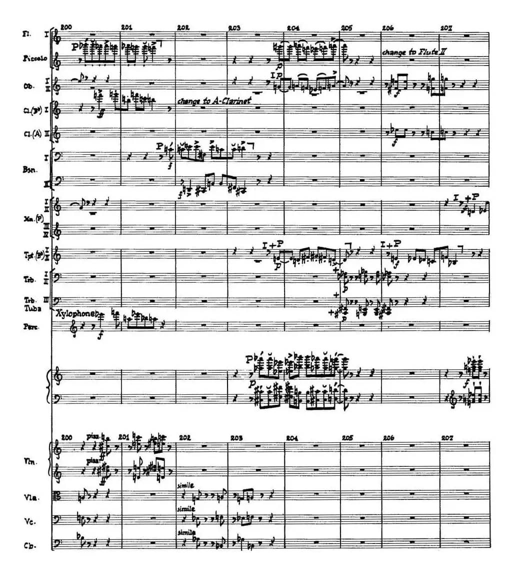 Piano Concerto Op.42（钢琴协奏曲总谱P1-34）