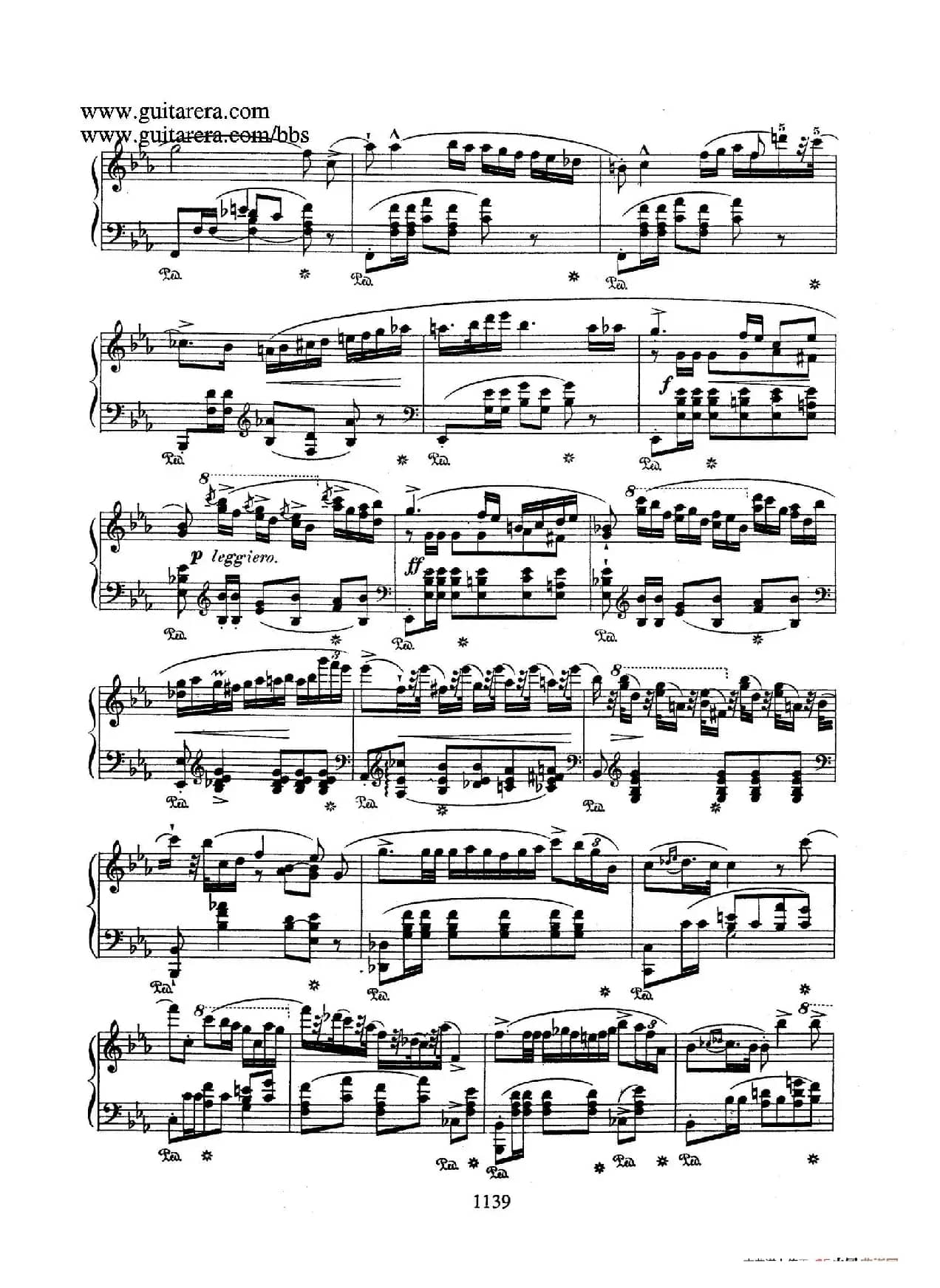 Grande Polonaise Brilliante Preceded by an Andante Spianato Op.22 (平静的行板与华丽的波兰舞曲·钢琴独奏版)